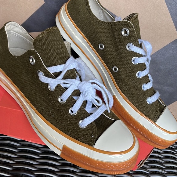 Converse CHUCK 70 OX WMNS surplus olive/egret/gum honey - Picture 8 of 16